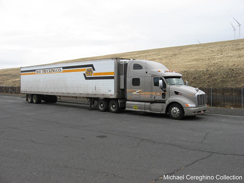 truck may co pete trailer trucking peterbilt refrigerated 387