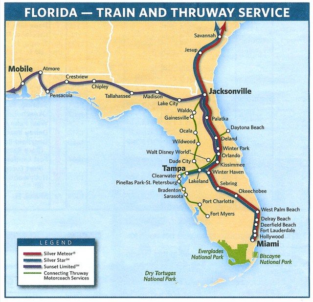 amtrak's florida routes in 2009 | flickr - photo sharing!