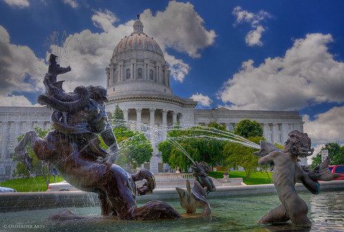 water fountain mo capitol missouri hdr jeffersoncity photomatix 3exp missouricapitol