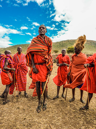 Maasai dance, Kenya