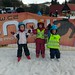 Začínající malí lyžaři lyžařské školičky Marcela Huňky, Zlín