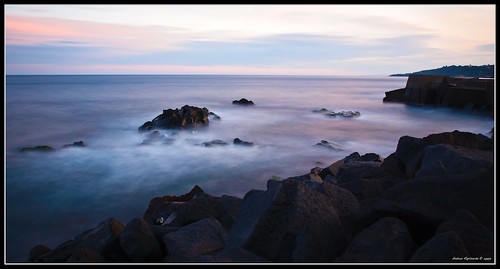 longexposure sunset sea italy seascape port geotagged rocks italia tramonto mare tripod porto sicily catania sicilia scogli acireale stecla rapis60 andrearapisarda olympuse620 geo:lat=37635906 geo:lon=15176109