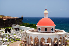 Puerto Rico - El Morro: the cemetary