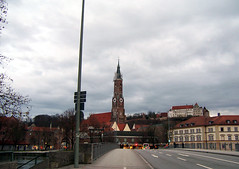 St. Martins Kirche und Burg Trausnitz