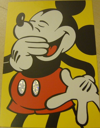 Mickey Laughing