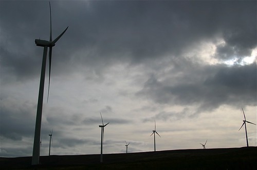 green energy turbine windfarm