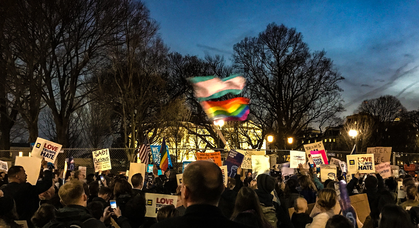2017.02.22 ProtectTransKids Protest, Washington, DC USA 3822
