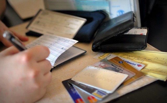 credit card debt and bills