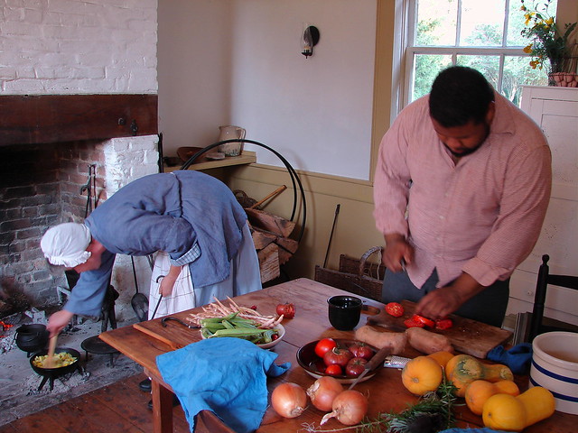 There will be hearth cooking demonstrations throughout the weekend.