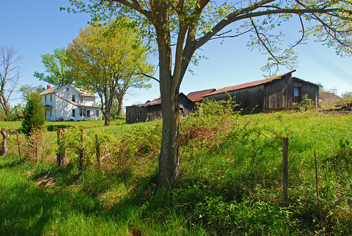 ohio landscape spring churchtown abandonedfarm christyroad