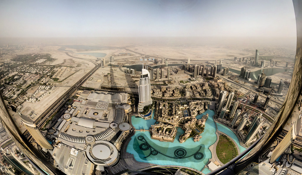 Dubai - vue depuis la Burj Khalifa - 18-06-2011 - 17h39