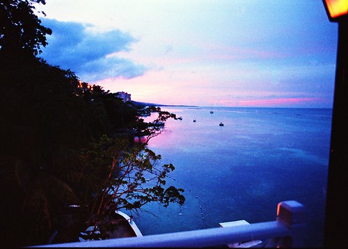sunset evening oct jamaica 1998 ocho rios