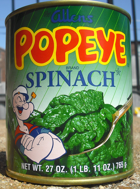 Allens bPopeyeb Brand bSpinachb 27 oz Can - a bphotob on Flickriver