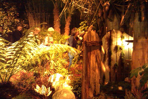 Storybook and dinosaur garden