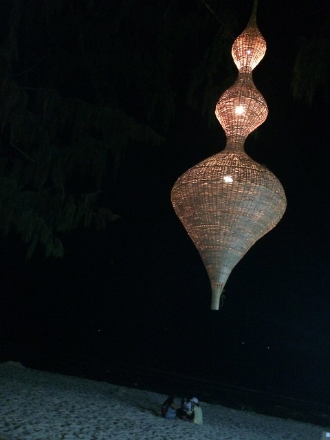 Large beach lamp