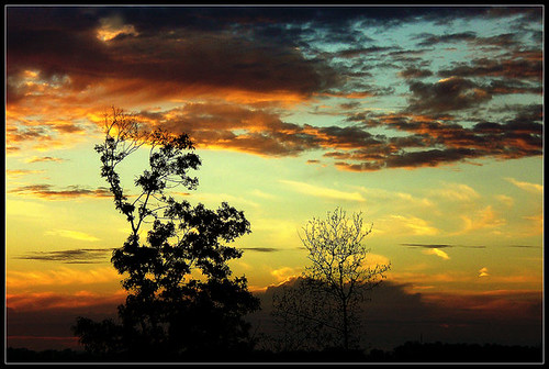 africa morning blue sunset sky brown sahara clouds sunrise dark evening early skies adventure late