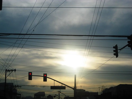 street sky urban clouds sunrise canon trafficlight philippines ixus manila urbansunrise tondo lucilla luc08
