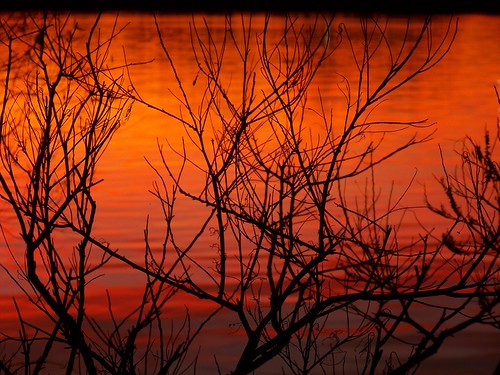 sunset orange reflection river newjersey pennsylvania nj pa buckscounty delawareriver burlingtoncounty fieldsboro