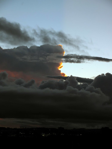 sunset pordosol sky clouds canon landscape paisagem céu powershot gradient nuvem sx110