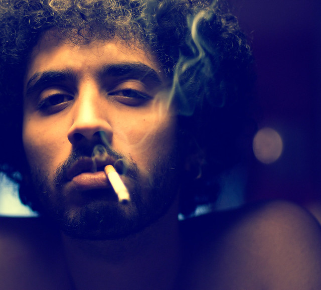 In a purple haze - Stunning Collection of Smoking Portraits