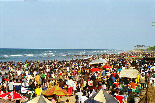 beach may 1999 ghana accra labadi