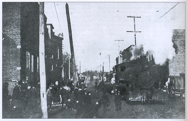 Valparaiso and Northern Railway, Construction Train, July 28, 1911 - Chesterton, Indiana