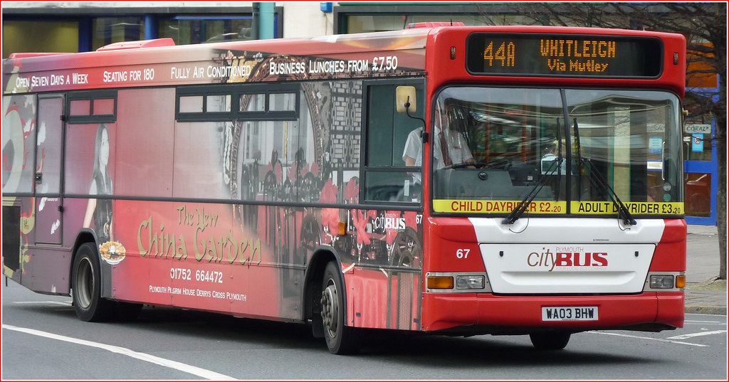 Plymouth Citybus 067 WA03BHW