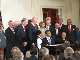 'President Obama Signs Health Care Bill' by Talk Radio News Service