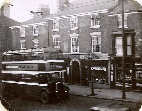NCT No 26 (FTO 609) on trolley route 39 Christmas Day 1948  Ilkeston Road