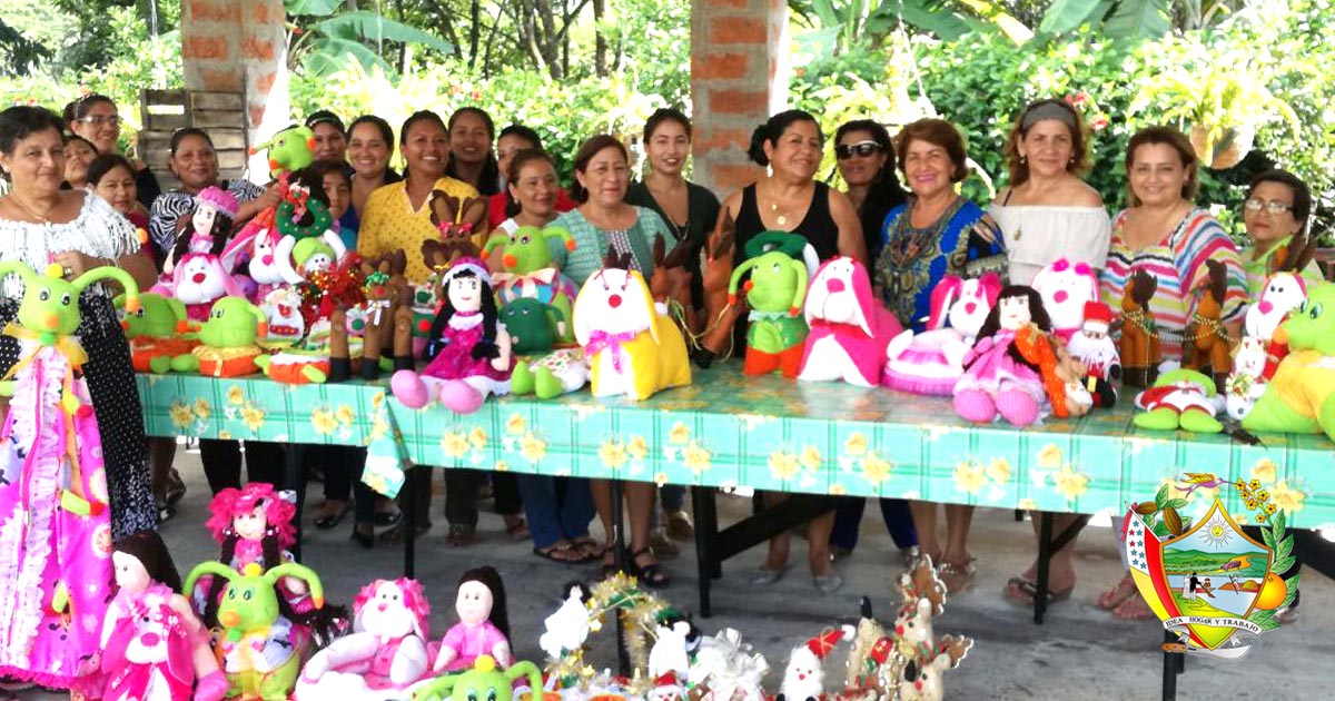 Municipalidad clausuró talleres de manualidades en el Sitio Garrapata de Chone