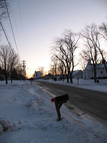 road winter sunset snow wisconsin mailbox geotagged powerlines wi grandmashouse sheboyganfalls gibbsville