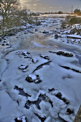 ice river geotagged hdr riverdee carsphairn glenkens a713 geo:lon=4250658 geo:lat=55209892 waterofdeugh