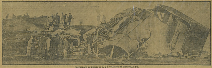 Woodville Train Wreck, November 6, 1906 - Woodville, Indiana