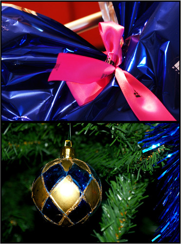 christmas xmas blue winter vacation italy holiday time sony rosa albero natale oro fiocco regali addobbi