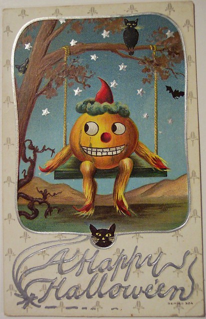Vintage Halloween Paper Decorations