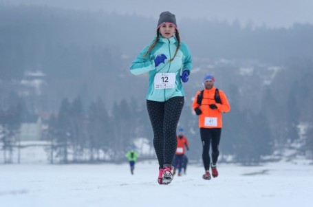 Lipno Ice Marathon se běžel poprvé po ledu