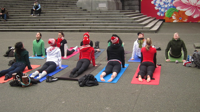 Outdoor Yoga | Vancouver 2010