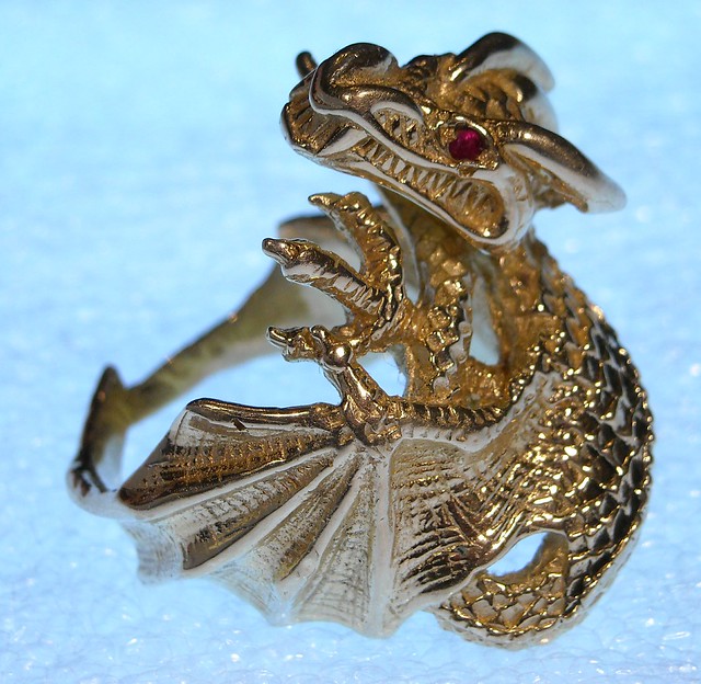 Mens gold dragon ring | I will be listing this item for sale… | Flickr