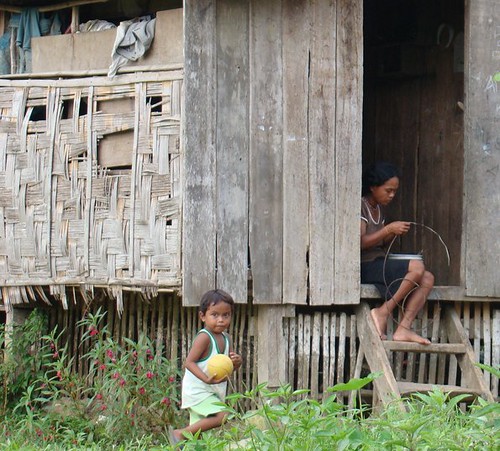 Village Life;near Puerto Galera, Philippines