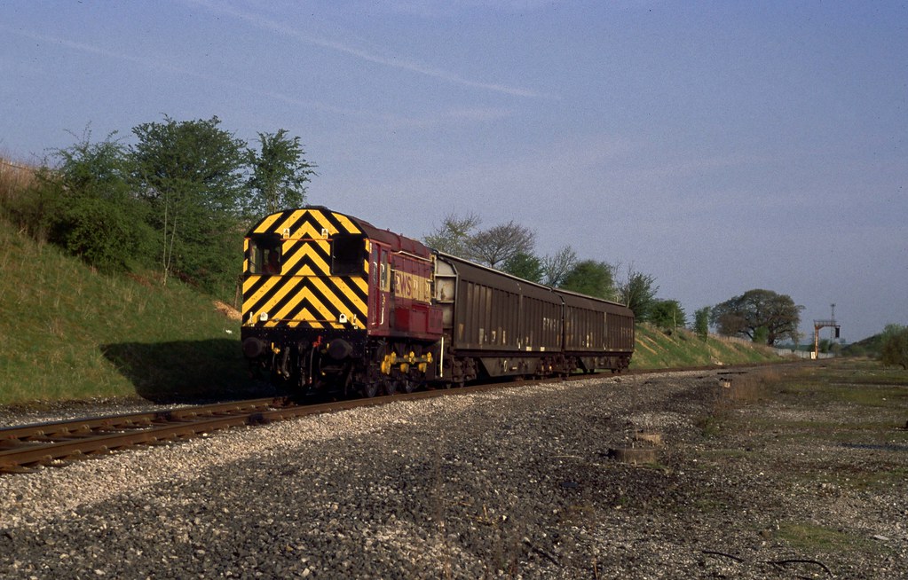 Trip freight 8T04 on the Stainton branch.