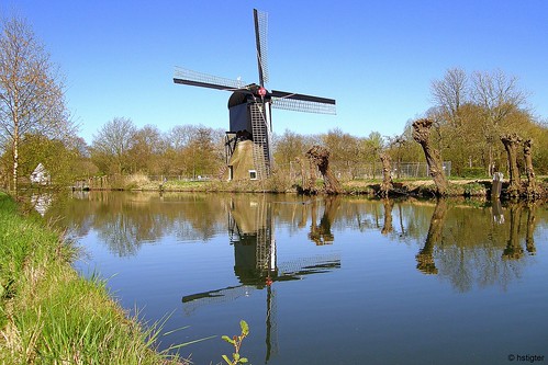 holland mill netherlands canal spring nieuwegein stigter vanagram molenoudegein geinoord10 canaldoorslag