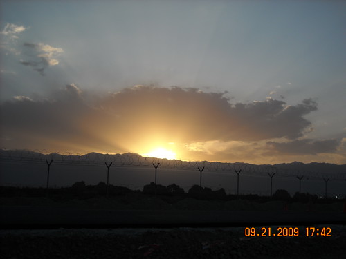 sunset afghanistan