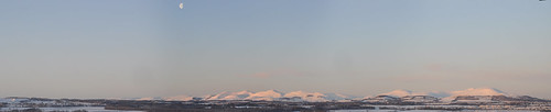 panorama moon snow scotland pentlands snowymountains ecosse midlothian snowcoveredhillsscotland
