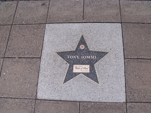 Broad Street Walk of Stars - Tony Iommi
