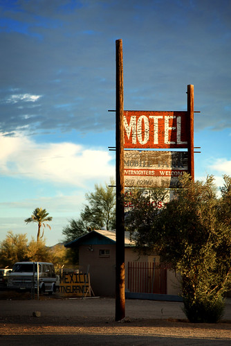 old sunset arizona usa abandoned sign america vintage mexico unitedstates decay border motel palm why decayed smalltown