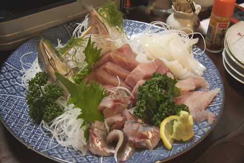 food fish japan canon japanese raw sashimi daikon seafood wasabi radish shizuoka platter efs1785mmf456isusm ponzu fujieda 50d moriawase