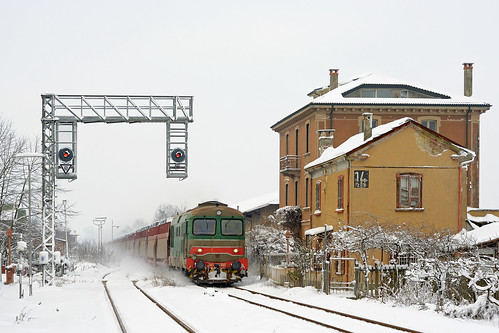 railroad schnee snow railway trains neve bahn lombardia mau freighttrain ferrovia treni pavese d345 nikond90 guterzuge mrs50363 paviacodogno binaripavesi