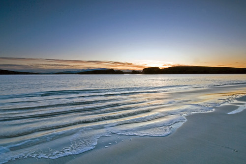 winter sunset sea beach landscape shetland wideanglelens stniniansisle