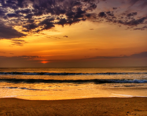 ocean sunset beach sunrise coast virginia sand waves atlantic hdr shutterchemist lpseascape