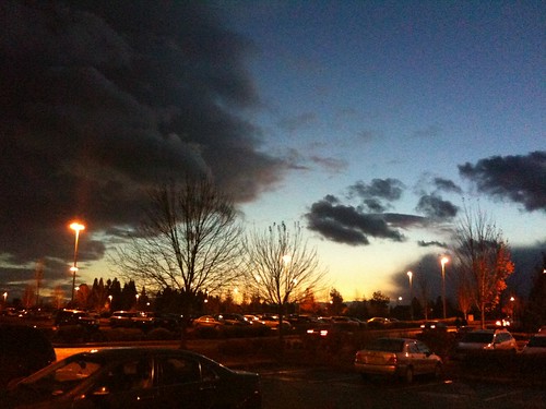november sunset mobile clouds hillsboro